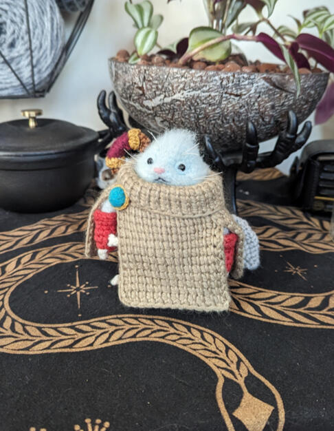 Malkomud from Sea of Stars crochet Malkomud from Sea of Stars